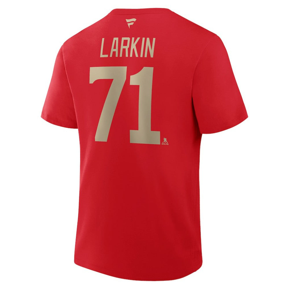 Dylan Larkin Detroit Red Wings Fanatics Authentic Stack Name & Number T-Shirt Discount