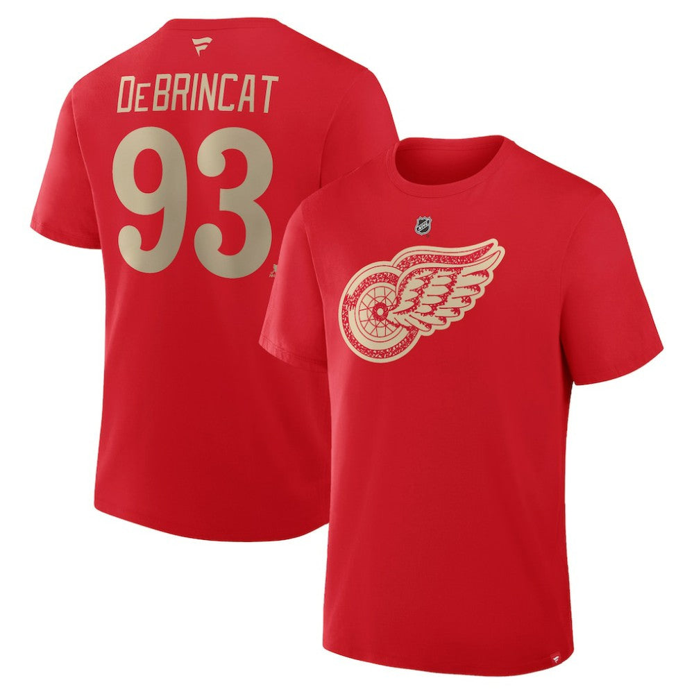 Alex DeBrincat Detroit Red Wings Fanatics Authentic Stack Name & Number T-Shirt Discount
