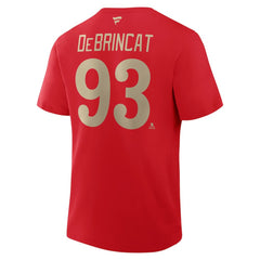Alex DeBrincat Detroit Red Wings Fanatics Authentic Stack Name & Number T-Shirt Discount