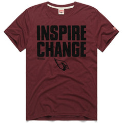 Arizona Cardinals  Homage Unisex 2024 Inspire Change Tri-Blend T-Shirt