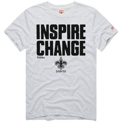 New Orleans Saints  Homage Unisex 2024 Inspire Change Tri-Blend T-Shirt