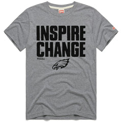 Philadelphia Eagles  Homage Unisex 2024 Inspire Change Tri-Blend T-Shirt