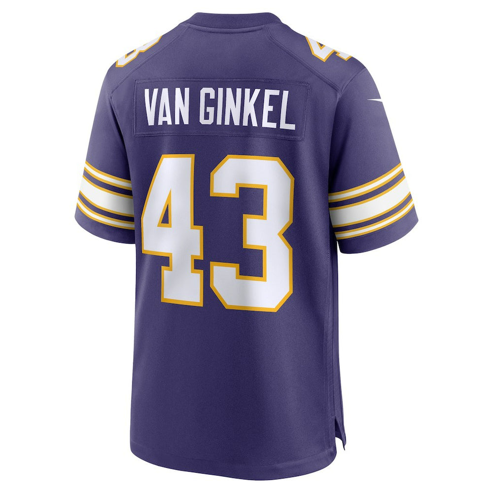 Minnesota Vikings Nike Andrew Van Ginkel  Alternate Game Jersey