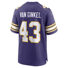 Minnesota Vikings Nike Andrew Van Ginkel  Alternate Game Jersey