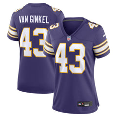 Minnesota Vikings Nike Andrew Van Ginkel  Women's Alternate Game Jersey