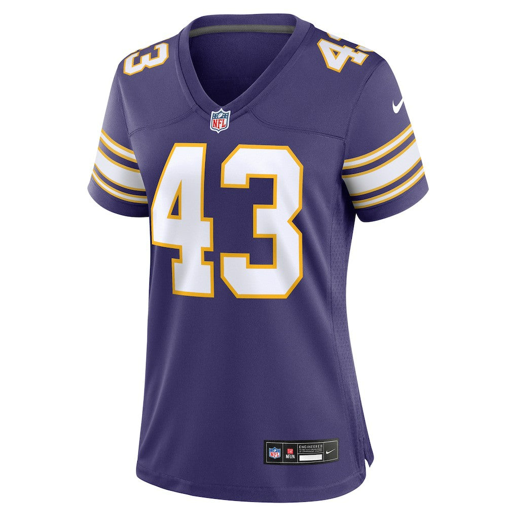 Minnesota Vikings Nike Andrew Van Ginkel  Women's Alternate Game Jersey