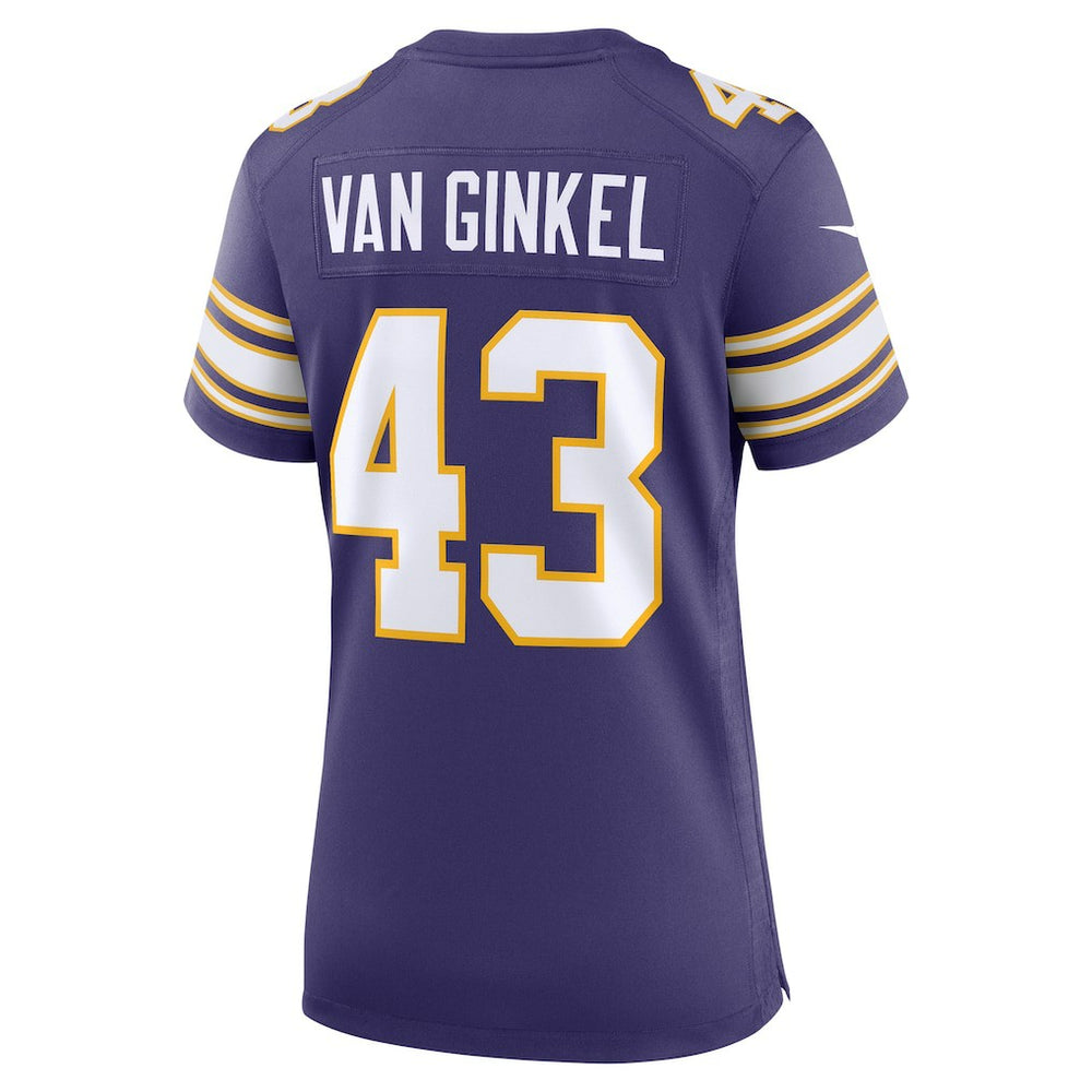 Minnesota Vikings Nike Andrew Van Ginkel  Women's Alternate Game Jersey
