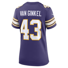 Minnesota Vikings Nike Andrew Van Ginkel  Women's Alternate Game Jersey