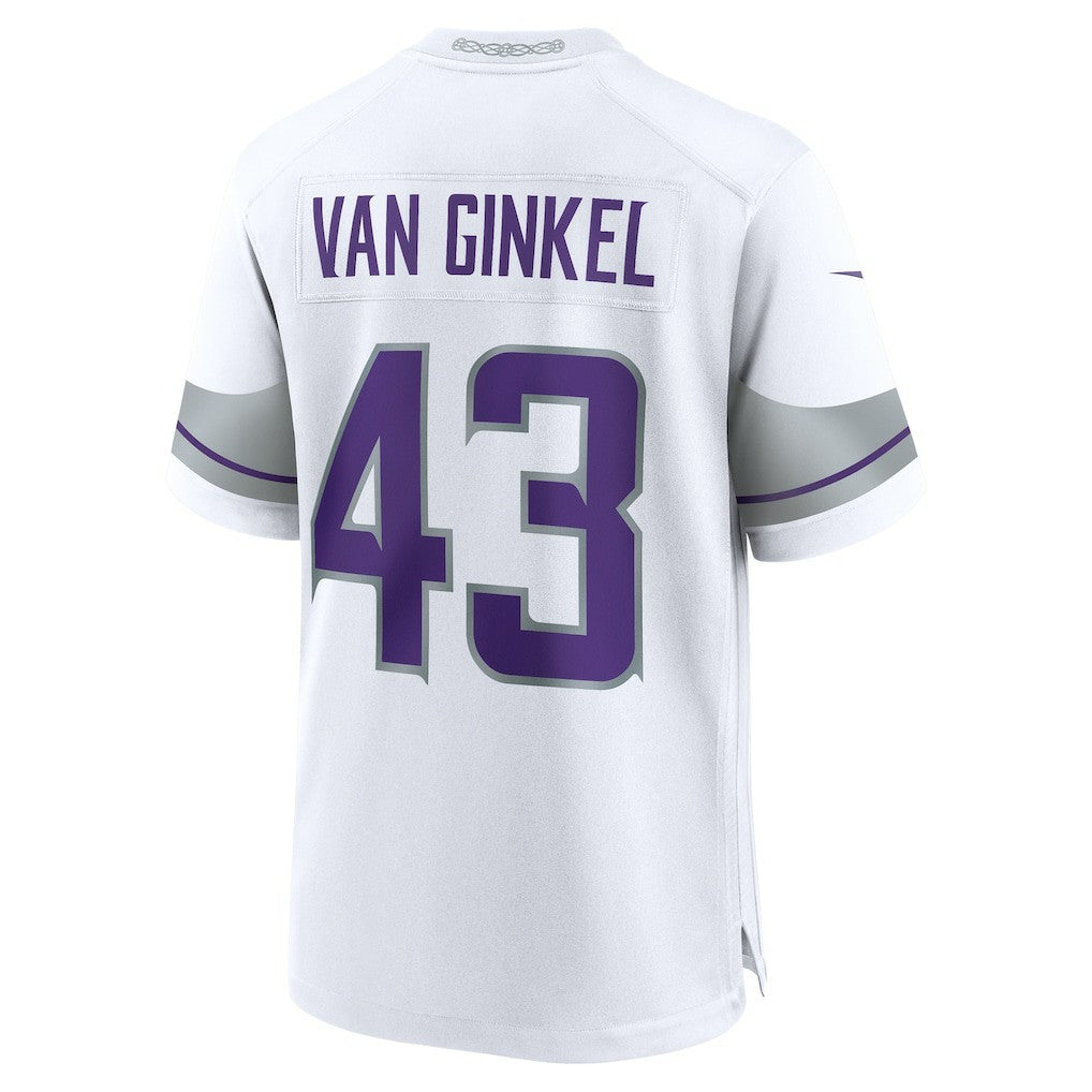 Minnesota Vikings Nike Andrew Van Ginkel  Alternate Game Jersey