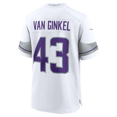 Minnesota Vikings Nike Andrew Van Ginkel  Alternate Game Jersey