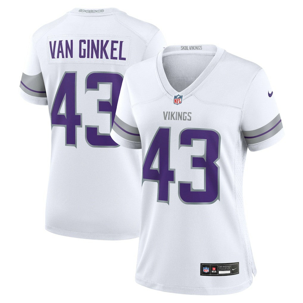 Minnesota Vikings Nike Andrew Van Ginkel  Women's Alternate Game Jersey