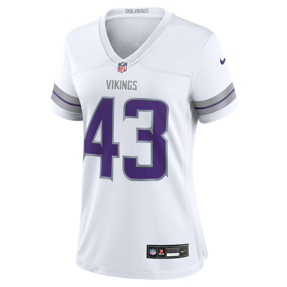 Minnesota Vikings Nike Andrew Van Ginkel  Women's Alternate Game Jersey