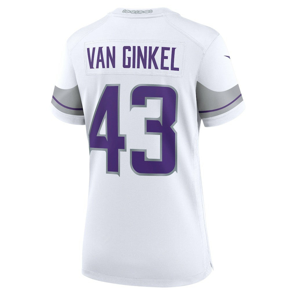 Minnesota Vikings Nike Andrew Van Ginkel  Women's Alternate Game Jersey