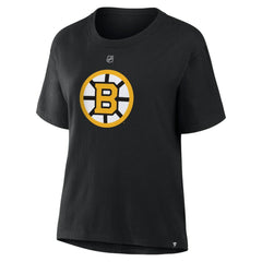 Jeremy Swayman Boston Bruins Fanatics Women's Authentic Stack Name & Number T-Shirt Discount