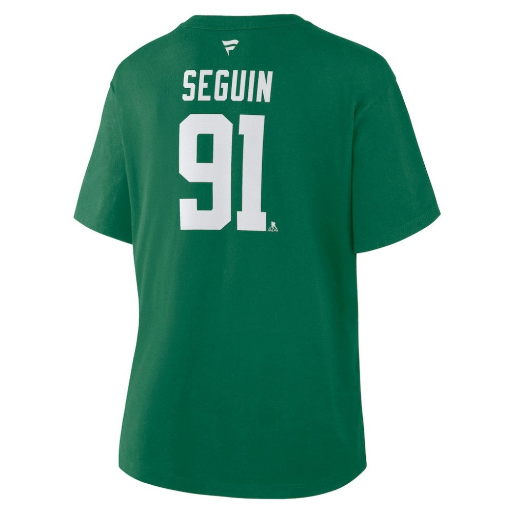 Tyler Seguin Dallas Stars Fanatics Women's Authentic Stack Name & Number T-Shirt Online
