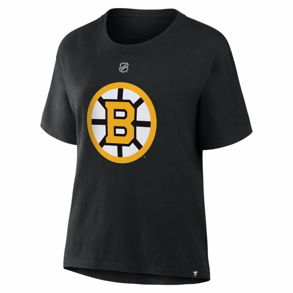 Charlie McAvoy Boston Bruins Fanatics Women's Authentic Stack Name & Number T-Shirt Discount
