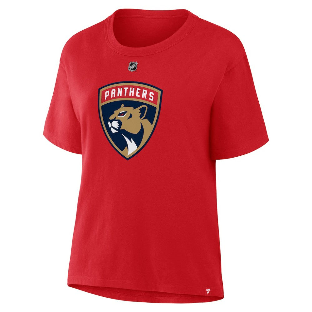 Matthew Tkachuk Florida Panthers Fanatics Women's Authentic Stack Name & Number T-Shirt Sale