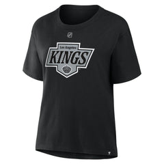 Drew Doughty Los Angeles Kings Fanatics Women's Authentic Stack Name & Number T-Shirt On Sale