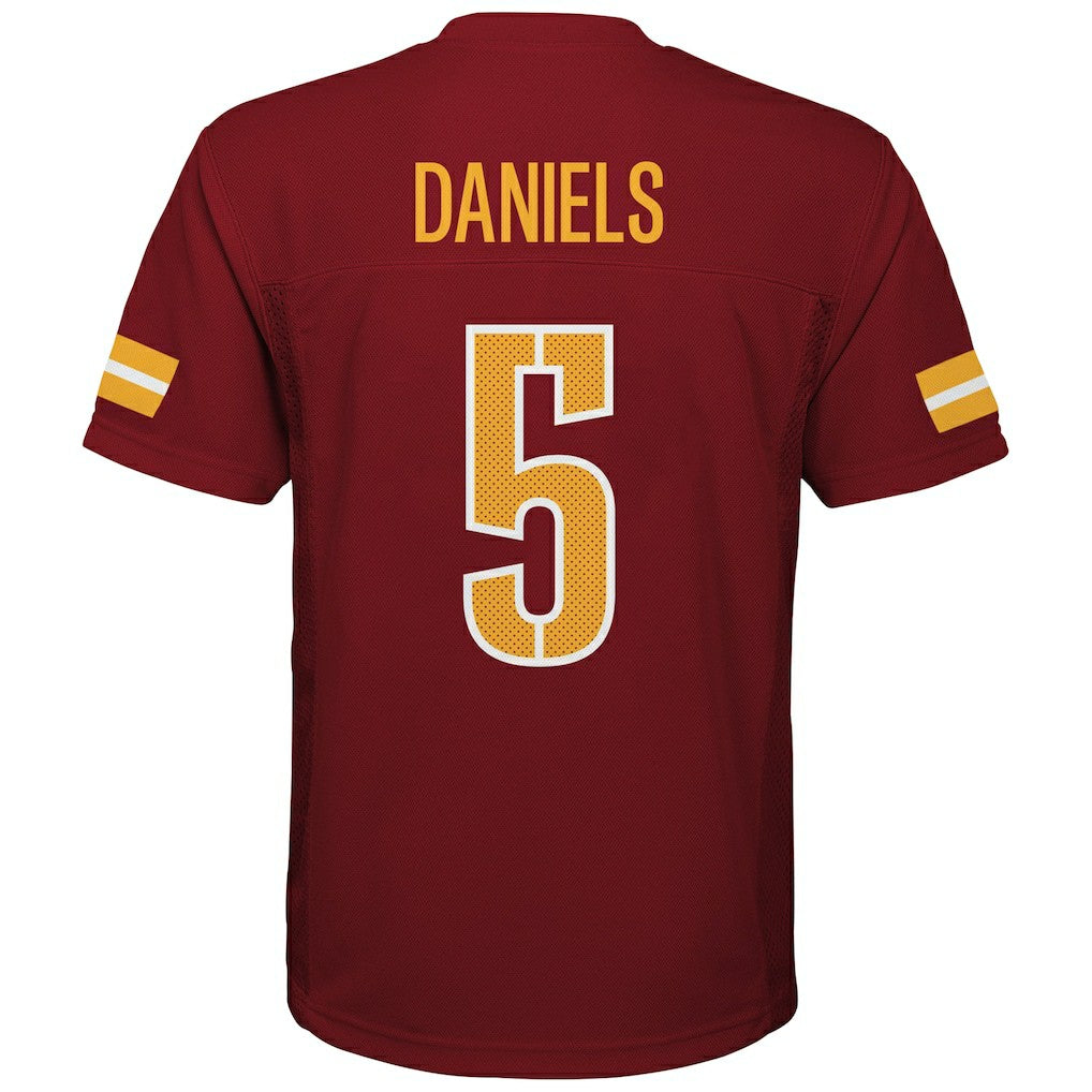 Washington Commanders  Jayden Daniels  Youth Replica Player Jersey