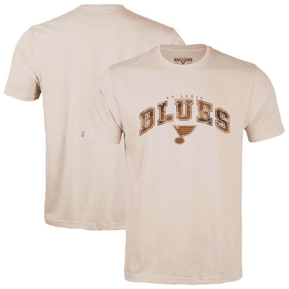 St. Louis Blues Levelwear Desert Camo Richmond Decoy T-Shirt Outlet