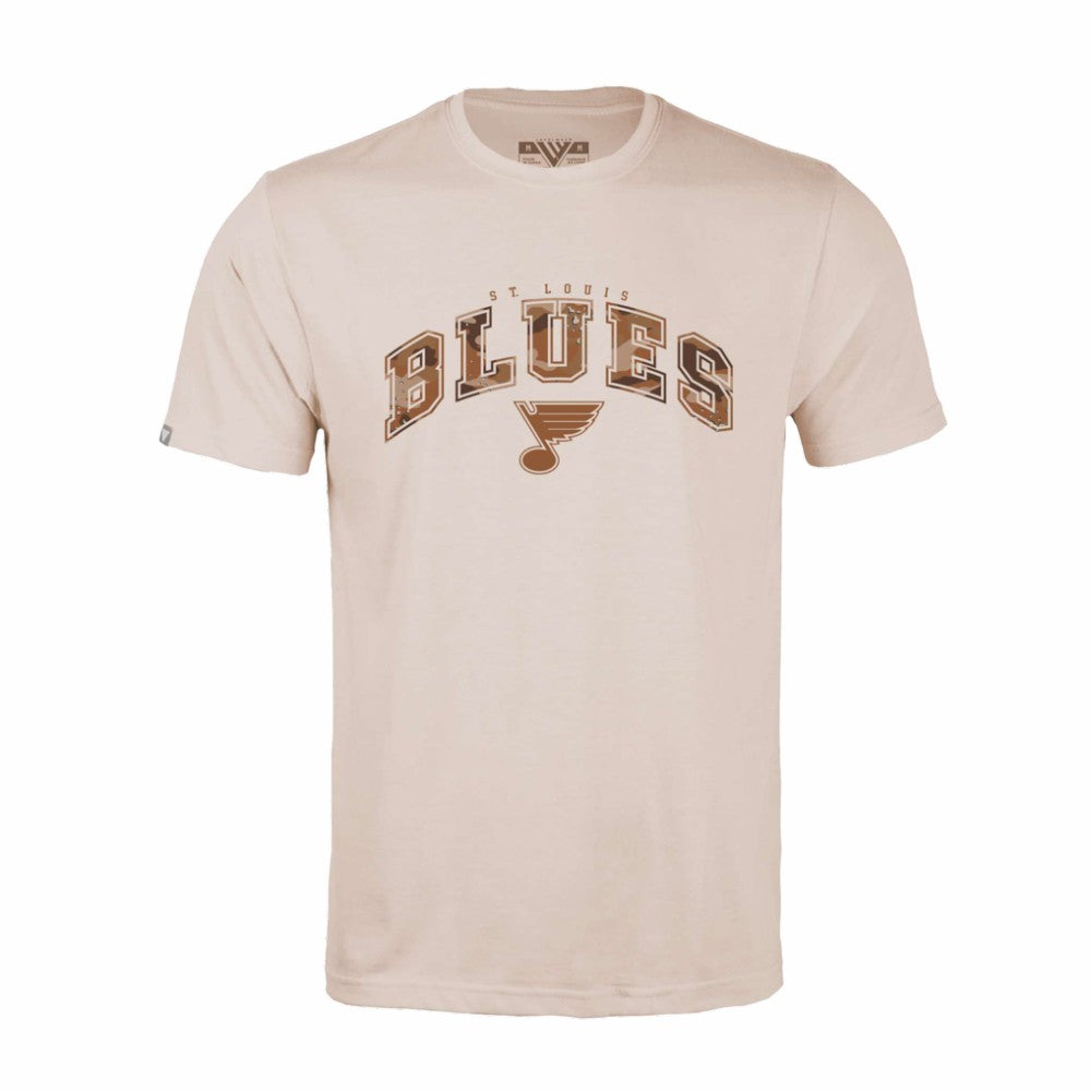 St. Louis Blues Levelwear Desert Camo Richmond Decoy T-Shirt Outlet