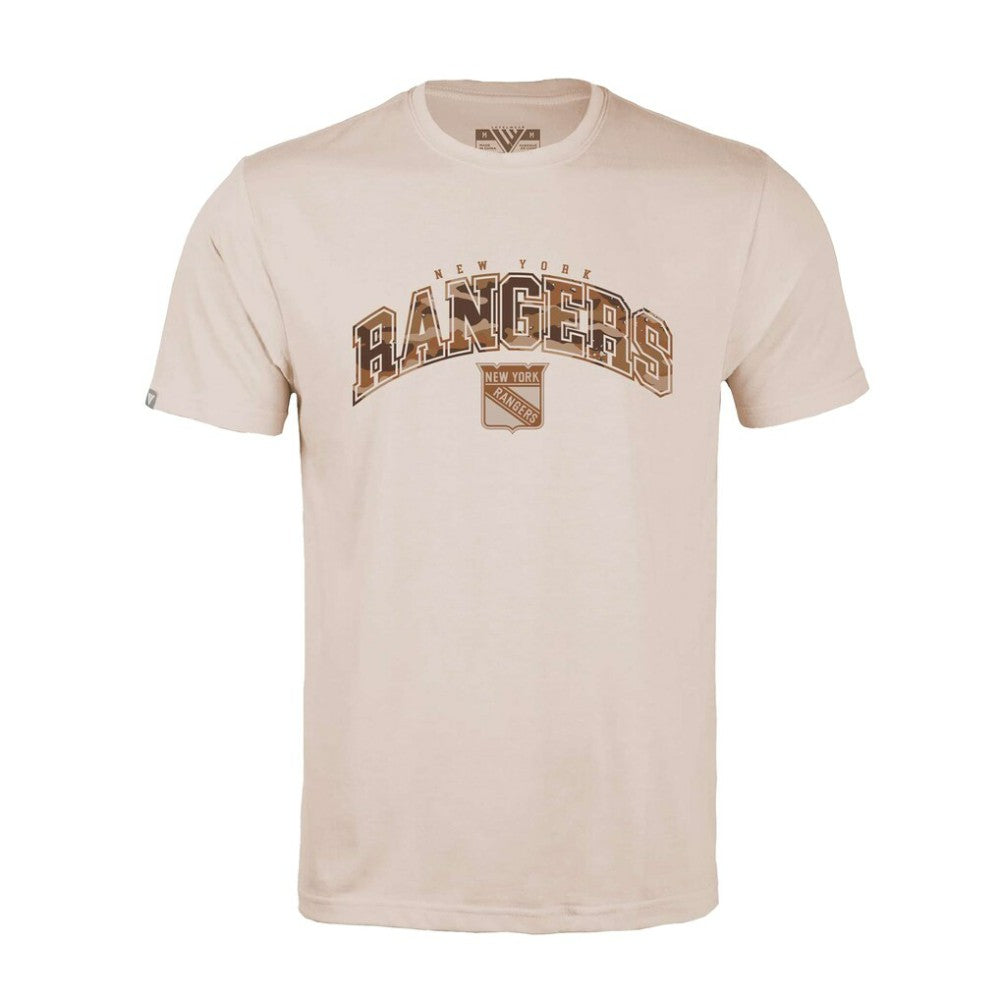 New York Rangers Levelwear Desert Camo Richmond Decoy T-Shirt For Sale