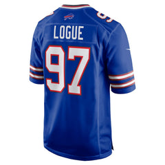 Buffalo Bills Nike Zion Logue  Team Game Jersey