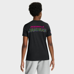 Jacksonville Jaguars Nike Women's 2025 NFL Crucial Catch Tri-Blend Dri-FIT T-Shirt