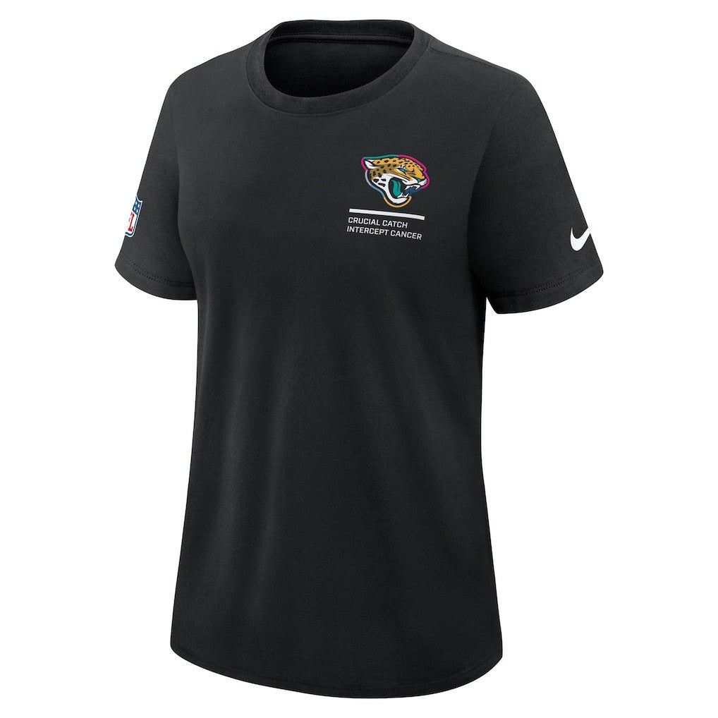 Jacksonville Jaguars Nike Women's 2025 NFL Crucial Catch Tri-Blend Dri-FIT T-Shirt