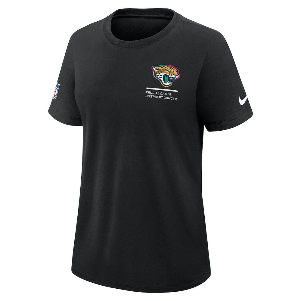 Jacksonville Jaguars Nike Women's 2025 NFL Crucial Catch Tri-Blend Dri-FIT T-Shirt