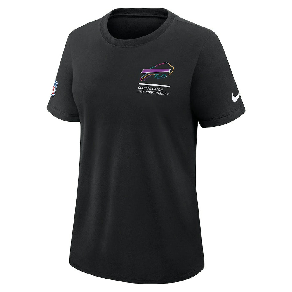 Buffalo Bills Nike Women's 2025 NFL Crucial Catch Tri-Blend Dri-FIT T-Shirt