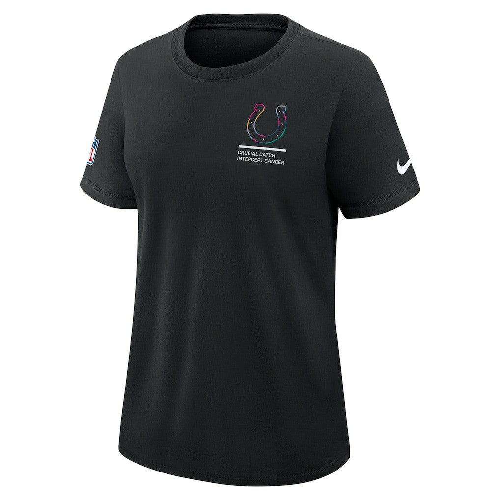 Indianapolis Colts Nike Women's 2025 NFL Crucial Catch Tri-Blend Dri-FIT T-Shirt