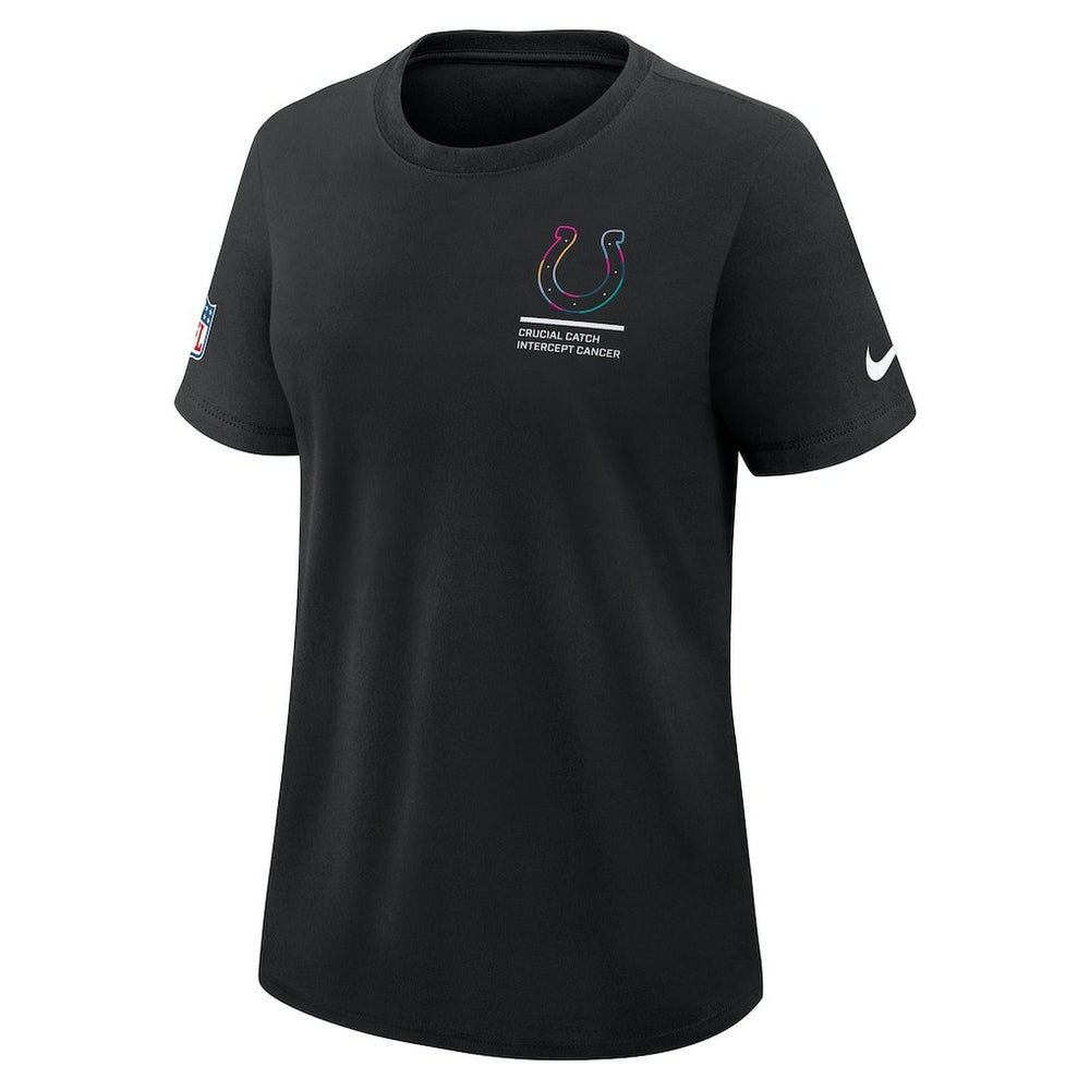Indianapolis Colts Nike Women's 2025 NFL Crucial Catch Tri-Blend Dri-FIT T-Shirt