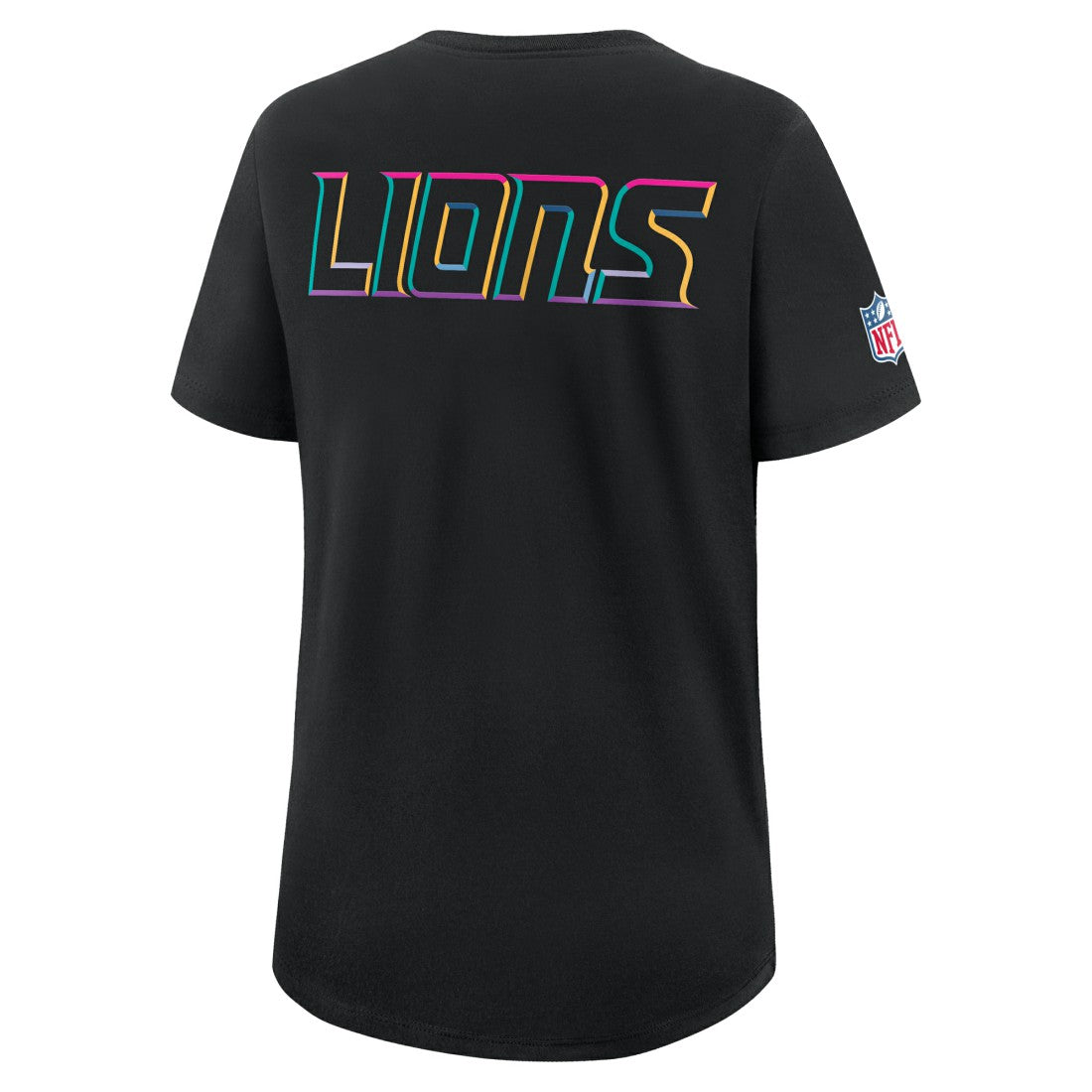 Detroit Lions Nike Women's 2025 NFL Crucial Catch Tri-Blend Dri-FIT T-Shirt