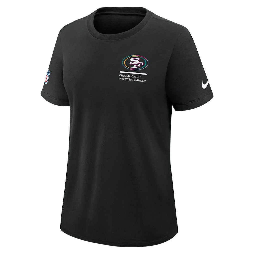 San Francisco 49ers Nike Women's 2025 NFL Crucial Catch Tri-Blend Dri-FIT T-Shirt