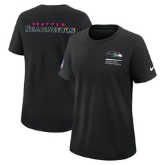 Seattle Seahawks Nike Women's 2025 NFL Crucial Catch Tri-Blend Dri-FIT T-Shirt