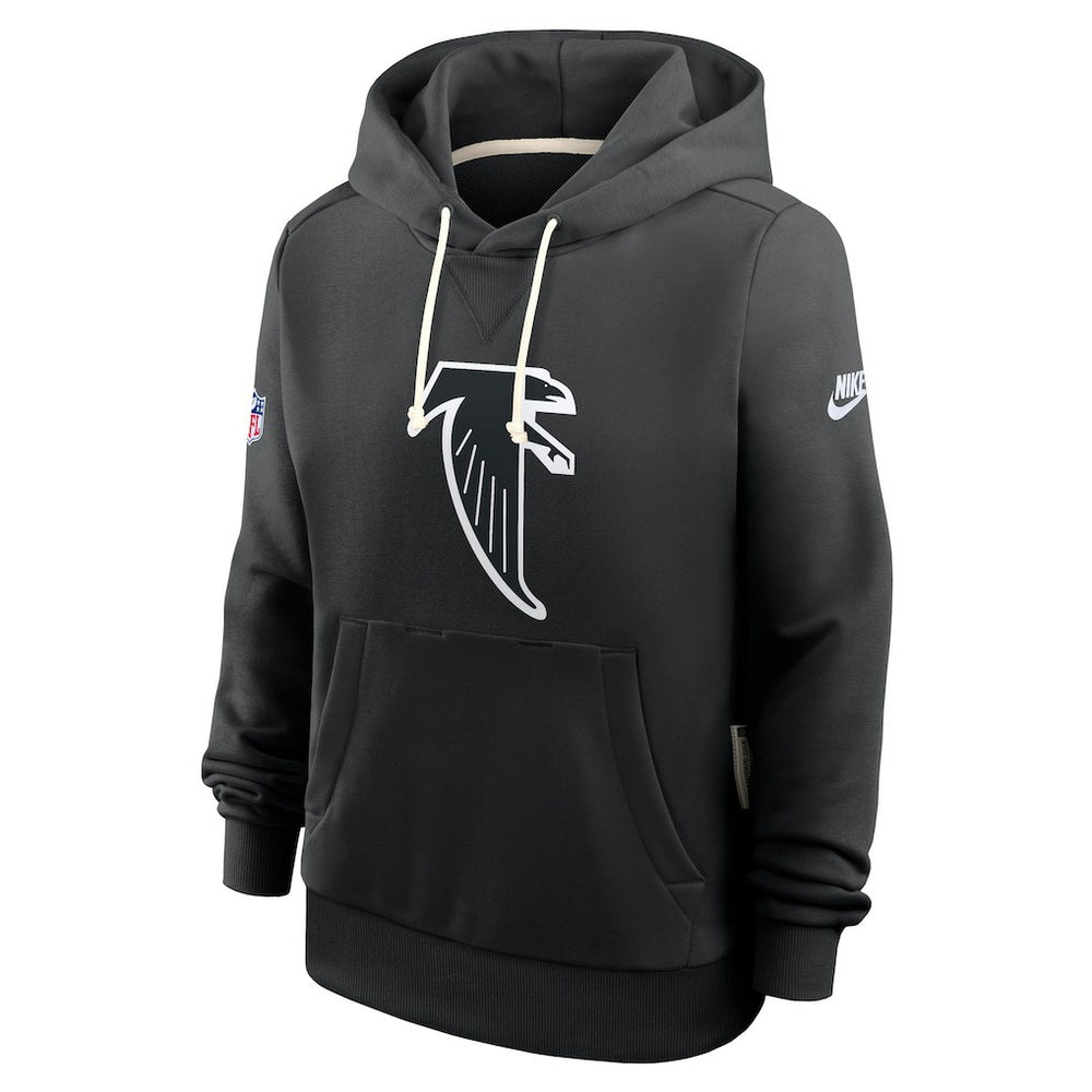 Atlanta Falcons Nike Women's Throwback Sideline Standard Issue Dri-FIT Hoodie