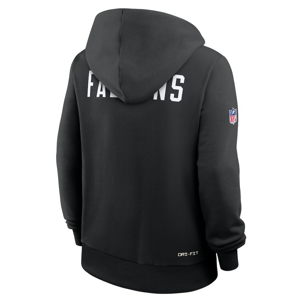 Atlanta Falcons Nike Women's Throwback Sideline Standard Issue Dri-FIT Hoodie