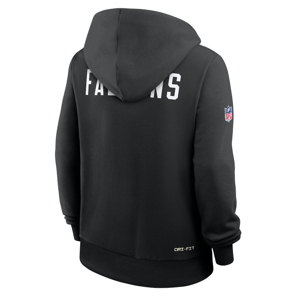 Atlanta Falcons Nike Women's Throwback Sideline Standard Issue Dri-FIT Hoodie