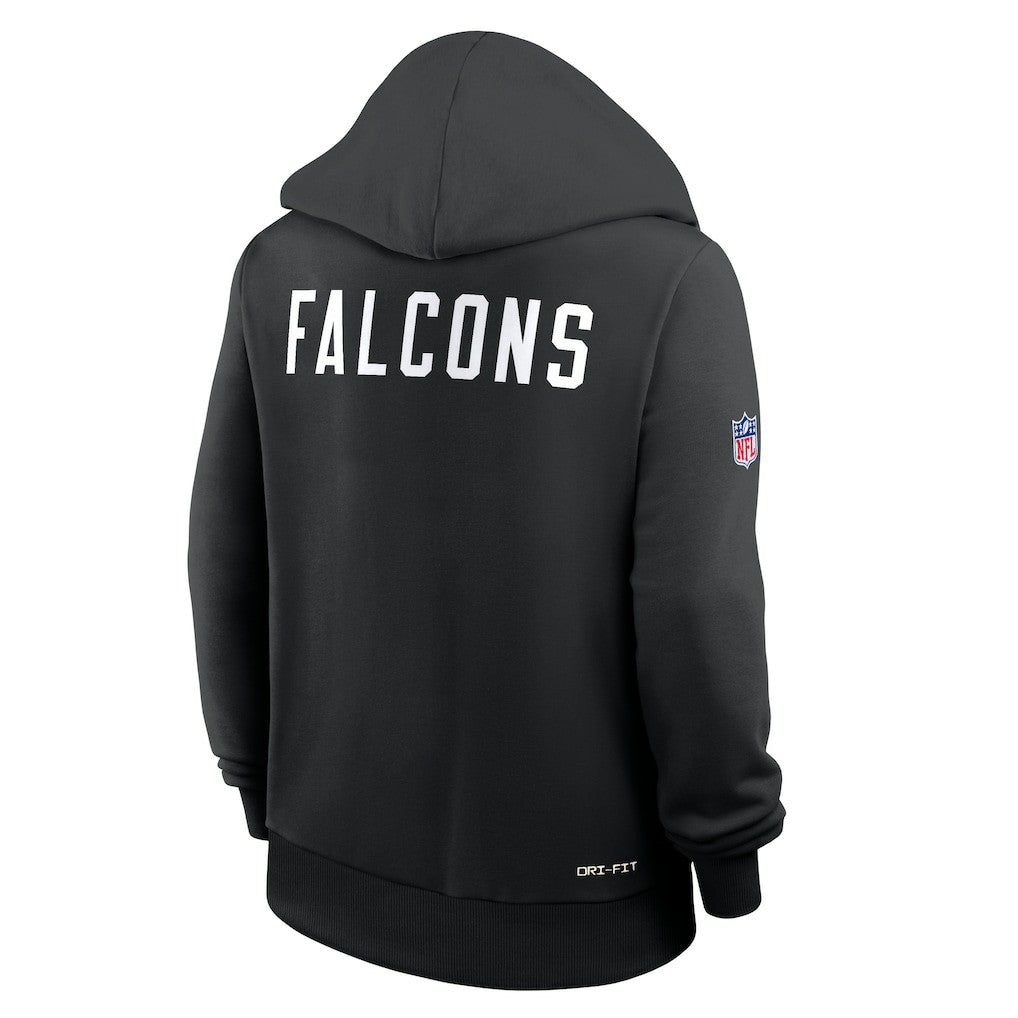 Atlanta Falcons Nike Women's Throwback Sideline Standard Issue Dri-FIT Hoodie