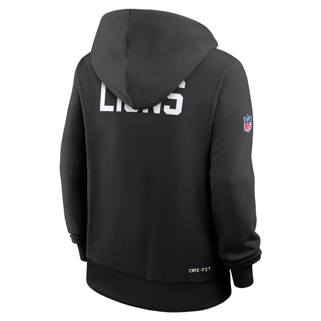 Detroit Lions Nike Women's Throwback Sideline Standard Issue Dri-FIT Hoodie