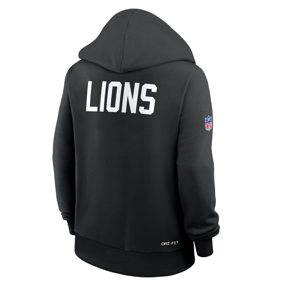 Detroit Lions Nike Women's Throwback Sideline Standard Issue Dri-FIT Hoodie