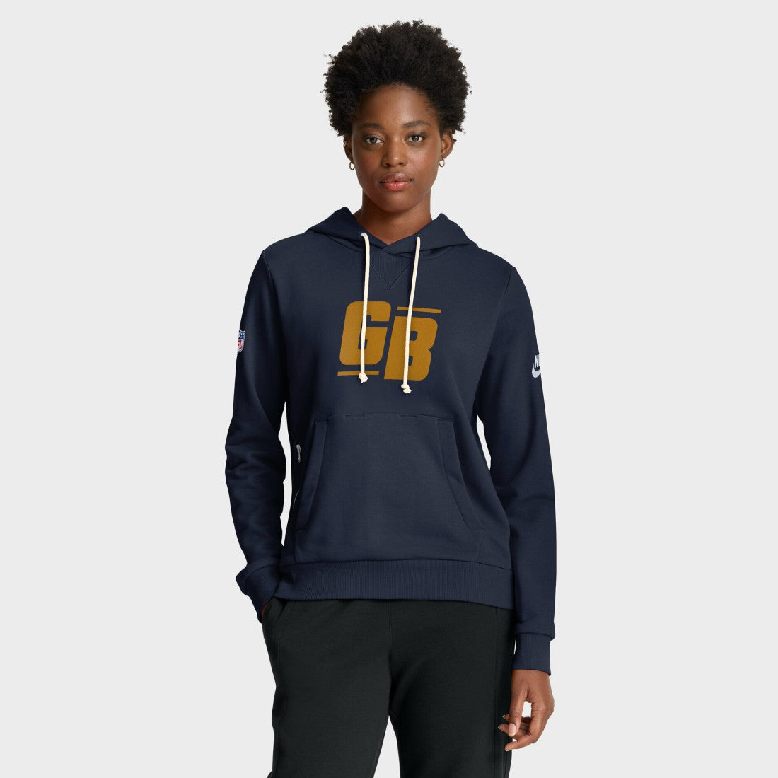Green Bay Packers Nike Women's Sideline Standard Issue Dri-FIT Hoodie
