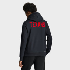 Houston Texans Nike Women's Throwback Sideline Standard Issue Dri-FIT Hoodie
