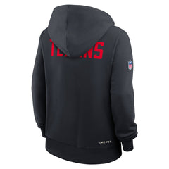 Houston Texans Nike Women's Throwback Sideline Standard Issue Dri-FIT Hoodie