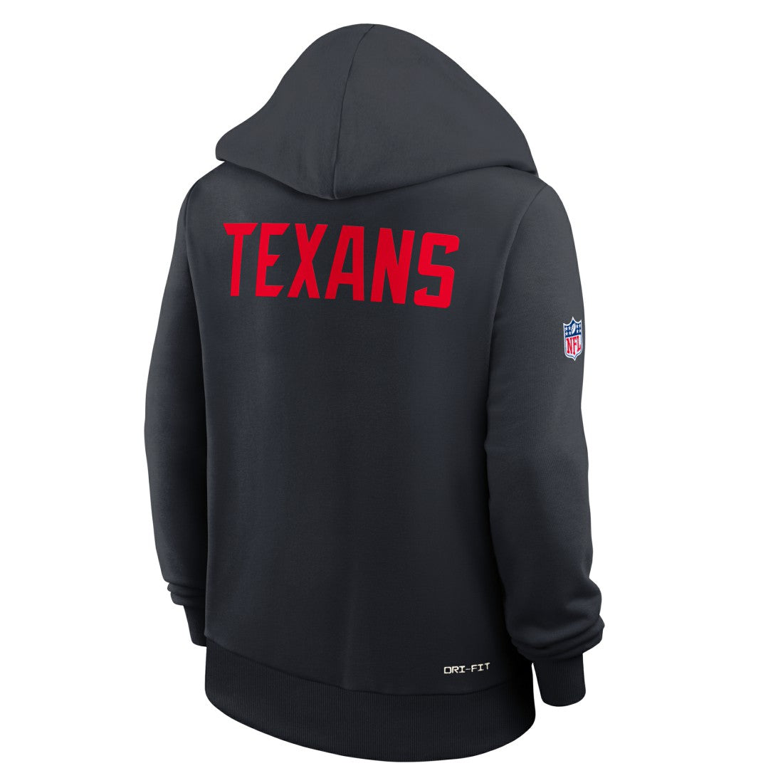 Houston Texans Nike Women's Throwback Sideline Standard Issue Dri-FIT Hoodie