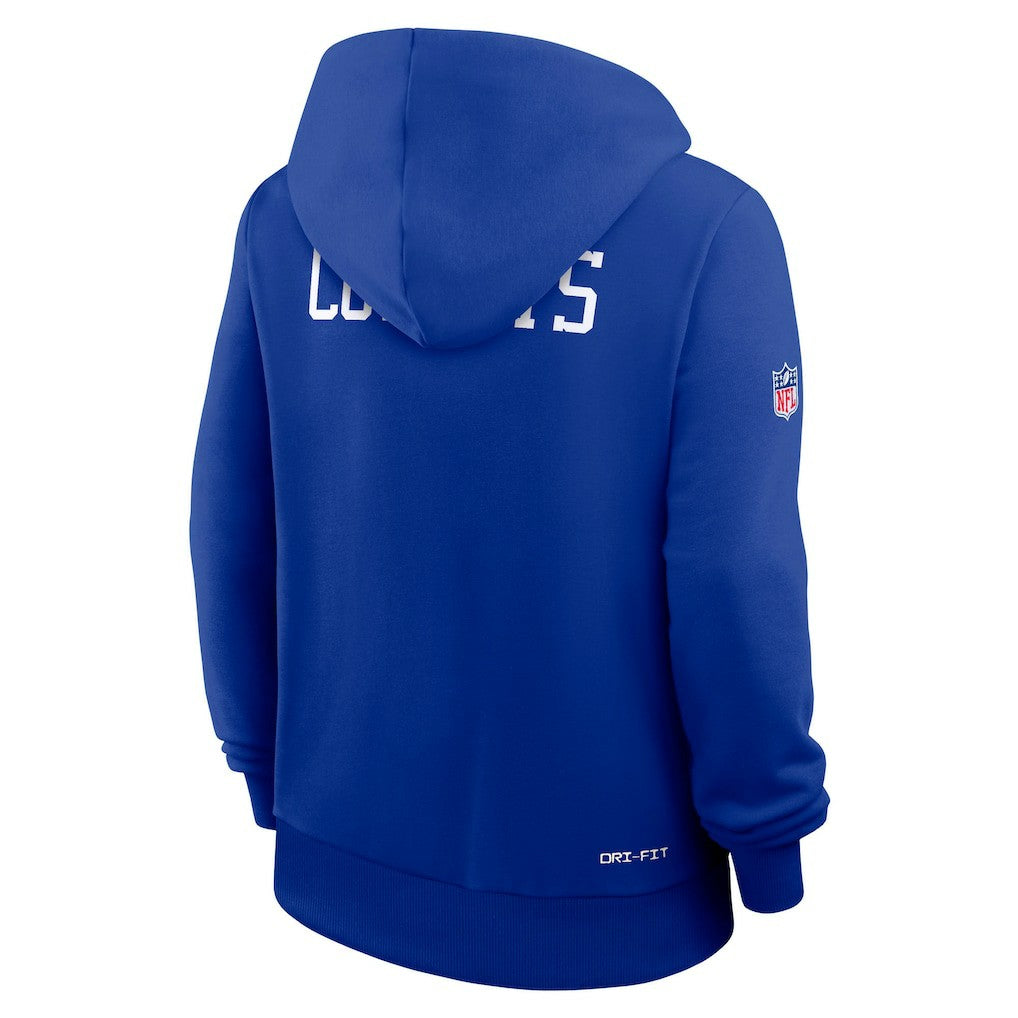 Dallas Cowboys Nike Women's Throwback Sideline Standard Issue Dri-FIT Hoodie