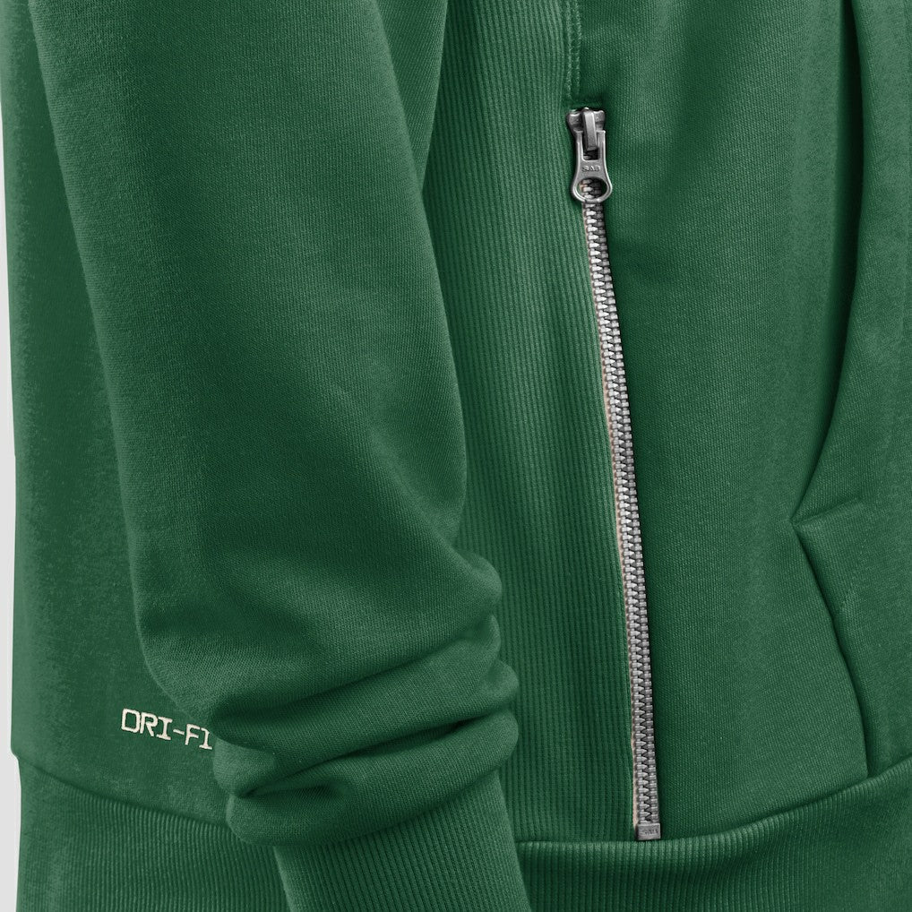 New York Jets Nike Women's Throwback Sideline Standard Issue Dri-FIT Hoodie
