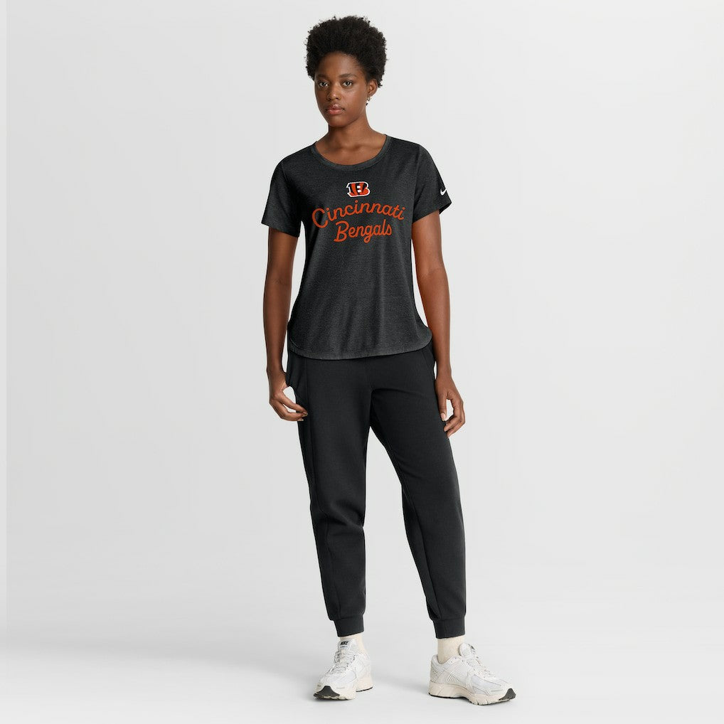 Cincinnati Bengals Nike Women's Script Tri-Blend T-Shirt