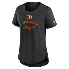 Cincinnati Bengals Nike Women's Script Tri-Blend T-Shirt